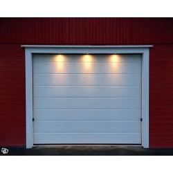 Isolerad garageport 2500x2030 4 färger